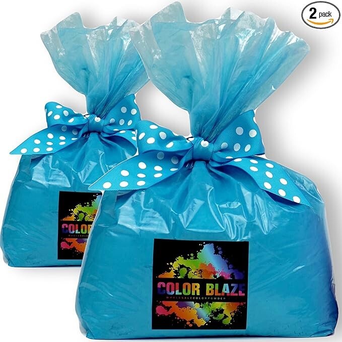 Color Blaze – 50lbs Blue Color Powder – Holi Fun Runs Festivals Color War Party