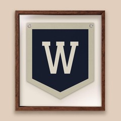 Boys Room Decor Name Pennant Flag,