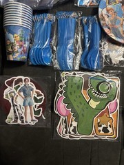 Toy Story Complete Birthday Party Set For 10 Guests With Backdrop 24 Lunch Box