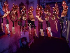 Halloween Decorations Party Banners, Horror Movie Themed Birthday Garland Set