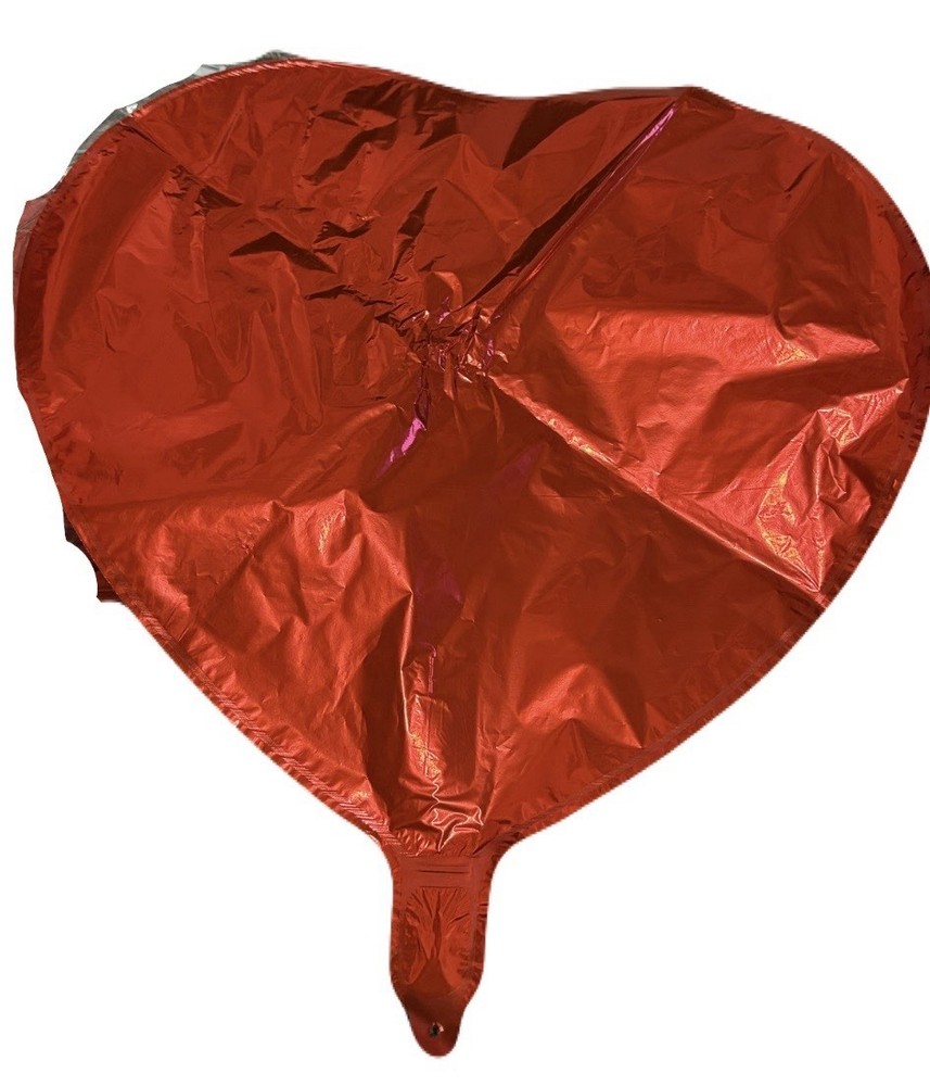 Heart Shaped Red Balloons: 2 packs