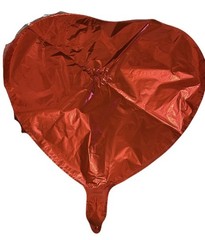 Heart Shaped Red Balloons: 2 packs