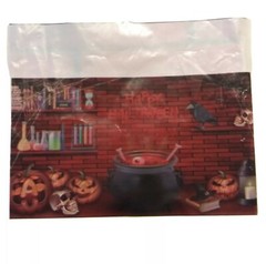 Witches Spell Photo Prop Wall Backdrop Scene Setter Haunted Halloween party