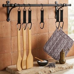 Compact Fence Hooks 19.5cm Total Length 7.5cm Nylon Belt for Camping Hiking