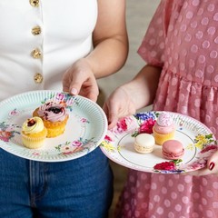 Talking Tables 50pcs Floral Afternoon Tea Party Decorations Mixed Colors
