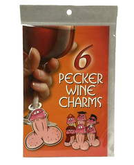 12 Pecker Wine Charms Bachelorette Party Assorted Job Themes Pride Party Gift