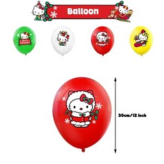 Hello Kitty Party Decora Supplies, Balloon Banner Cake Toppers