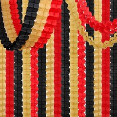 Red-Black Gold Party-Decorations Streamers Garland – 12pcs Casino-Theme Gradu…