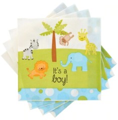 NEW IT’S A BOY PARTY DECORATION SET PLATES BANNER NAPKINS GENDER REVEAL