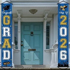 2026 Graduation Party Banner Set – Lightweight, Fade Resistant, & Stylish Decor
