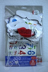NEW amscan Add-any-age Photo Props Includes 3 Customizable 13 Pcs/Pzs