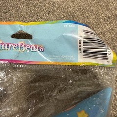 2002 Care Bear Party Hats American Greetings Rainbow Y2k Collectible Pack Of 8
