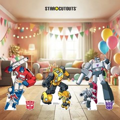 Transformers Retro Cardboard Cutout Multi Pack Official Party Bundle Collection
