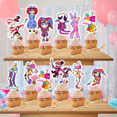 AmazinG Circus cupcake topper Party Supplies birthday theme decoration DIGITAL