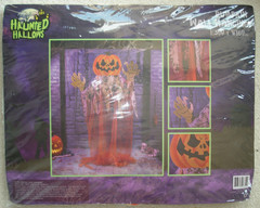 Halloween decoration Large Pumpkin Wall Hanging H300 x W160 cm