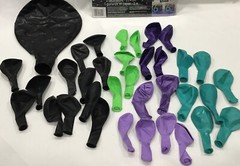 60th birthday decorations kit Unisex 10 Pc. Decoration + 35 Balloons 🎈 NEW
