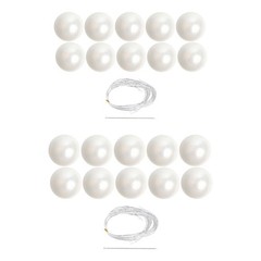 Faux Pearl Bead String Pendant Hanging Decor for Stairway Engagement Wedding