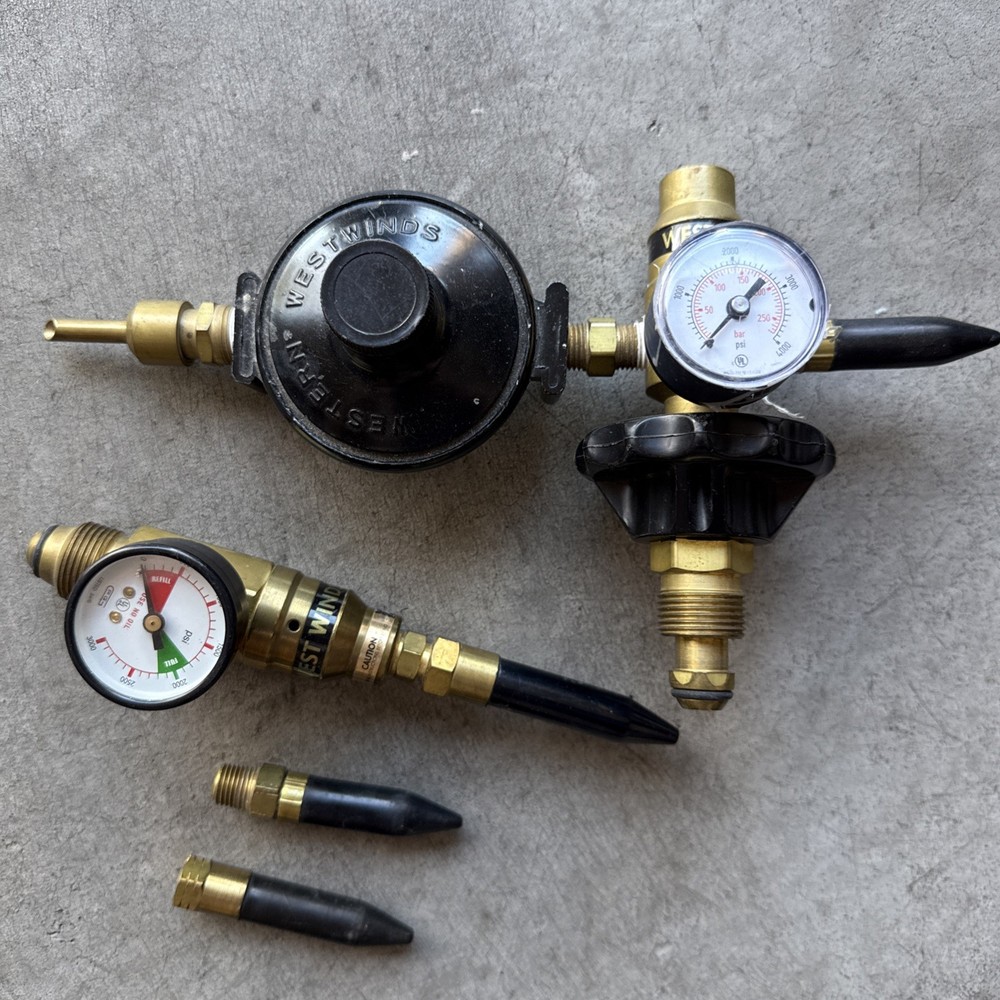 Westwinds Helium Tank Regulator Filler Valve For Mylar Foil And Latex Balloons