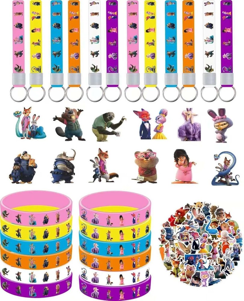 KKOND Zootopia 2 Party Decorations Set 86pcs | Fast US Shipping