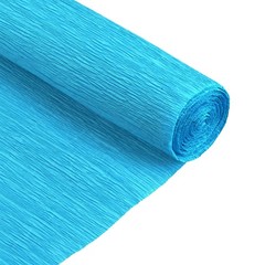 2pcs Crepe Paper Rolls DIY Decoration 8ft Long 20 Inch Wide, Sky Blue