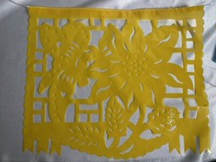 2 Pack 10 Pieces Papel Picado Plastic Papel Picado 16’ Mexican Papel Picado