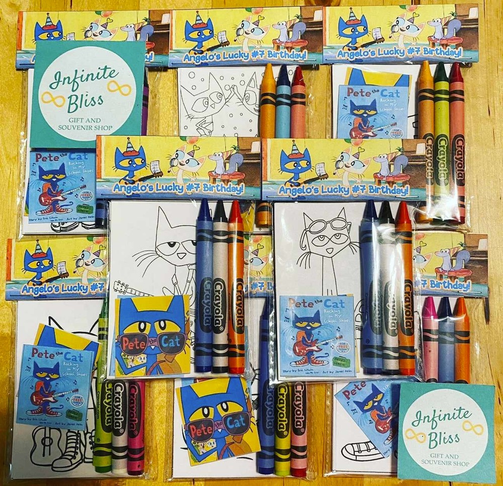 (Quantity 20)Choose your Theme Party Favor Coloring Packs (Any Theme) MESSAGE US