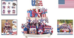 14 Elegant Pieces of Red, White & Blue Decor for 4th of July Celebrations