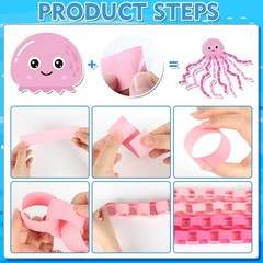 Ocean Bulletin Board Decor Under The Sea Summer Fish Paper Cutouts Wall