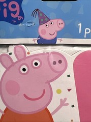 Peppa Pig Party Sign Table Decoration 14″ Decor Birthday Party See Details