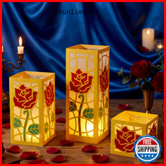Rossesay 12 Pcs Rose Princess Centerpieces For Table Rose Party Decorations 3