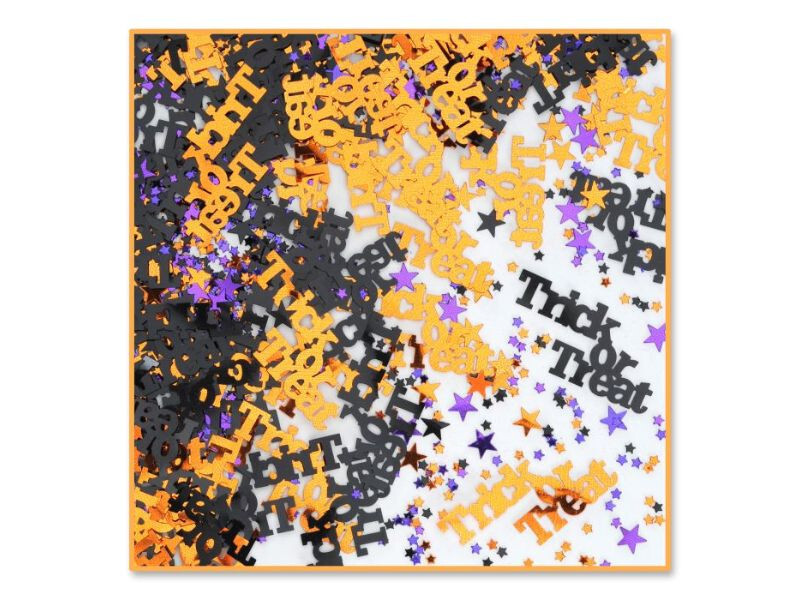 Halloween Party Trick or Treat Confetti Pack of 6 Decor Wholesale Bulk Supplies