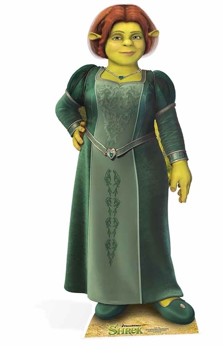 Princess Fiona from Shrek Cardboard Cutout Stand Up Standee Childrens parties