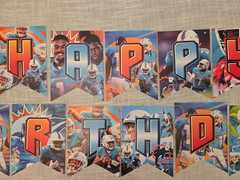 Miami Dolphins Party Supplies Set Birthday Decor Banner Toppers US Sellers!