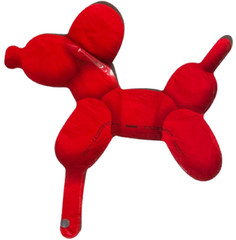 3 Pack 14” JUMBO BALLOON ANIMAL Foil Red Dog Twisted Sculpture Clown Helium Air