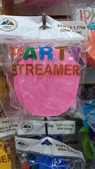 Party Streamers Various Colors | Mix Match | Birthday | 213 FT | Volume Pricing