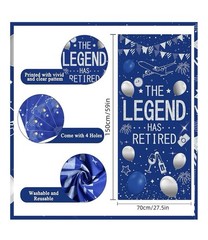 Retirement Party Decorations – Blue & Silver