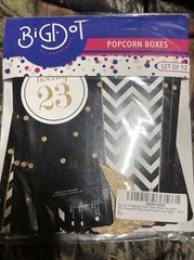 Big Dot Of Happiness 2023 Popcorn Boxes Set Of 12