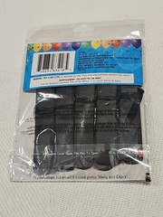 Celebration Colorful Tissue Pom Pom Garland Six 5.5” Pom Poms/9 ft, Select Color