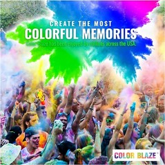 Color Blaze – 5lbs Green Color Powder – Holi Backyard Party Festivals Color Wars