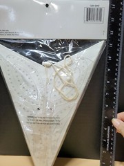 Summer Inspirations White Paper Star Hanging Decor Or Lamp