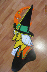 Beistle 23″ Ugly Witch Halloween Decoration Cutout USA NOS