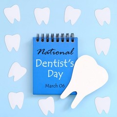 200 PCS 4 Inch Tooth Cutouts Paper White Teeth Shapes Die Cut Double Sided