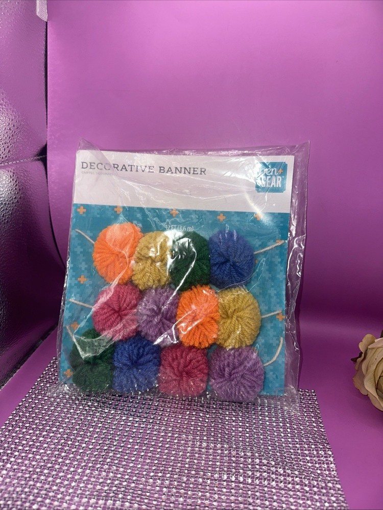 POM POM Decorative Banner By Pen+ Gear