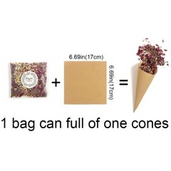 Dried Flower Petals 12 Packs Biodegradable Confetti Real Rose Wedding Decor