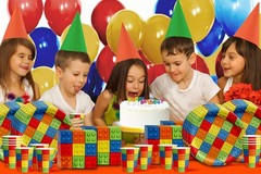 Durable Building Blocks Birthday Tableware for 16 – Fun for Every Celebration