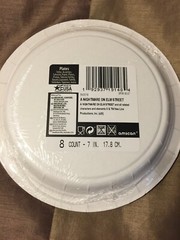 NIGHTMARE ON ELM STREET horror Halloween Party dessert/cake PAPER PLATES Freddy