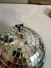 8″ Mirror Disco Ball with Hanging Ring for dance Party Club effect Party DJ
