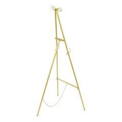 Modern Gold Display Easel 2 Pack Decorative Floor Standing Holder for Event