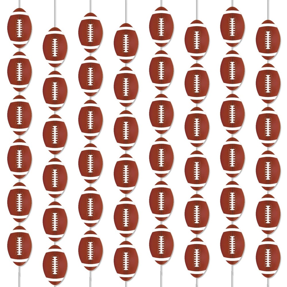 8 Pack Football Party Banners Decorations Garland Kit – [Image-dependent]