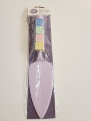 NEW 2006 Wilton PASTEL Baby Blocks PLASTIC CAKE SERVER 🆕